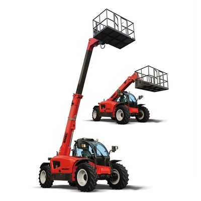 7m 8.5m 17m Telescopic Forklift Telehandler 2WD 4WD Drive โบมขยายขนาด โบมฟอร์คลิฟท์