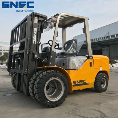 3000mm-7000mm ความสูงยก ไดเซล โฟร์คลิฟท์ รถยก 4000kgs