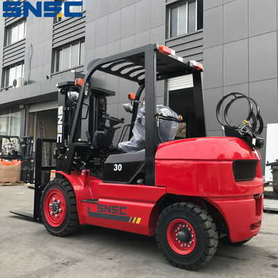 รถยกฟอร์ค 3 ตัน FL30 เครื่องยกฟอร์คพลังงาน LPG 3000mm ~ 5000mm ความสูงการยก