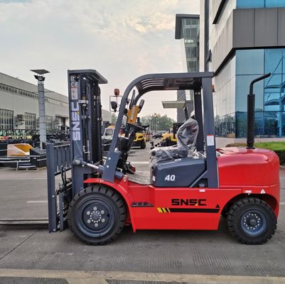 ไดเซล แผ่นดินรุนแรง Fork Lifts 3 สเตจ Mast Off แผ่นดิน