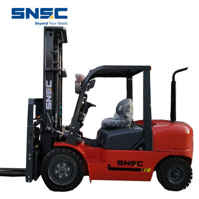 ไดเซล แผ่นดินรุนแรง Fork Lifts 3 สเตจ Mast Off แผ่นดิน