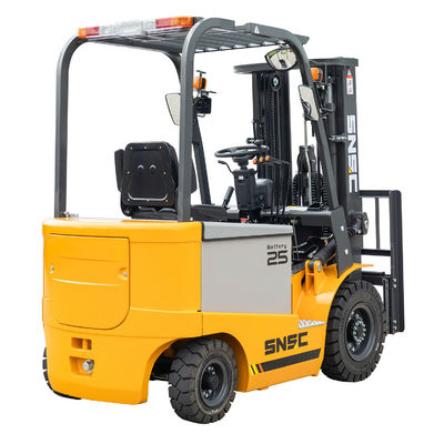 4 Way ขนาดเล็กไฟฟ้า Forklift 2.5 ตันไฟฟ้า counterbalance
