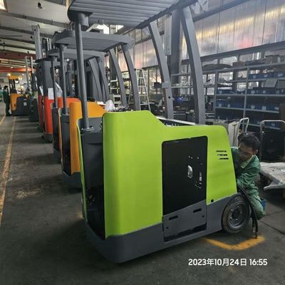 3 ล้อยืนบนรถยกไฟฟ้า 1600kgs 1800kgs 2000kgs คอนเตอร์สมดุล