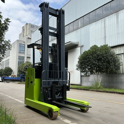 1.5T 2T 2.5T รถบรรทุกไฟฟ้า Forklift แบตเตอรี่ลิเดียม รถบรรทุกลึก