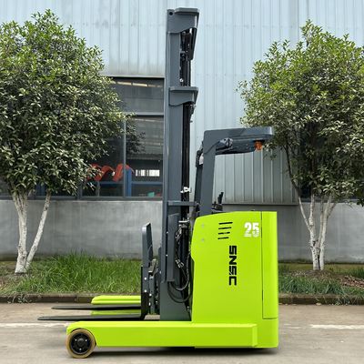1.5T 2T 2.5T รถบรรทุกไฟฟ้า Forklift แบตเตอรี่ลิเดียม รถบรรทุกลึก