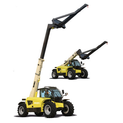 14m Reach Telescopic Boom Forklift 4000 กิโลกรัม Telescoping Boom Forklift เครื่องยกรถ