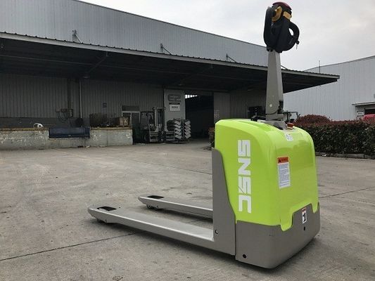 แบตเตอรี่ลิเดียม แจ็คพาเล็ต 1.5 ตัน รถบรรทุกพาเล็ตไฟฟ้า เขียว