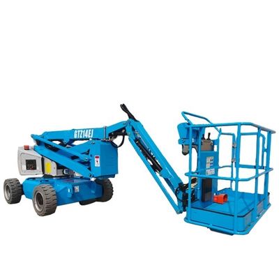 SNSC Telescopic Boom Lift Telescoping Man Lift สําหรับการก่อสร้าง