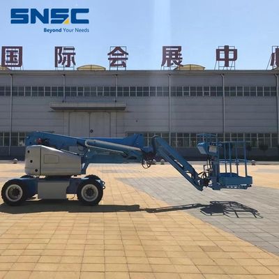 SNSC Telescopic Boom Lift Telescoping Man Lift สําหรับการก่อสร้าง
