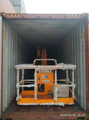 SNSC Telescopic Boom Lift Telescoping Man Lift สําหรับการก่อสร้าง