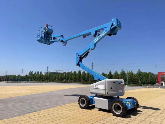 14m 16m 18m 20m Telescopic Boom Lifts โล่งกระดานกระดานกระดานกระดานกระดานกระดาน