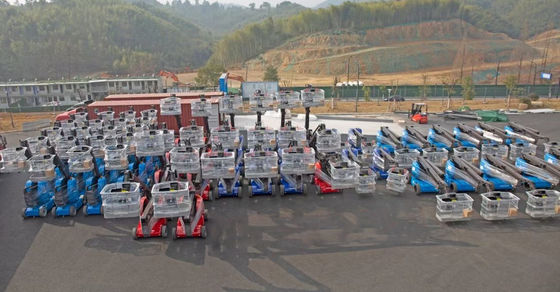 6m-30m Lifting Telescopic Boom Lifts Hydraulic Articulating Boom Lift พื้นที่ยกพานกระบวนกระบวนกระบวน