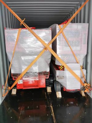 OEM Scissor Lift Work Platform 1T - 5T โหลด พลาตฟอร์ม Scissor ไฟฟ้า