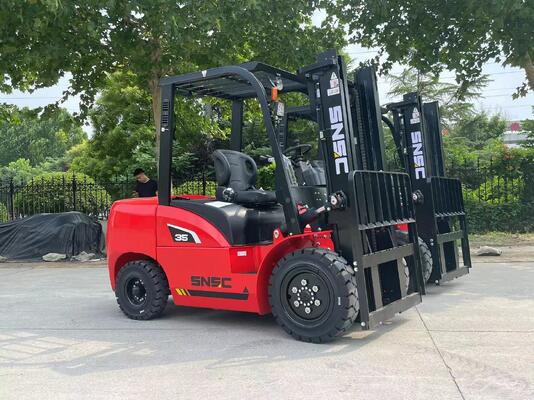 3.5 Ton Electric Counterbalance Forklift with USA Curtis Controller and Japan Hydraulic System